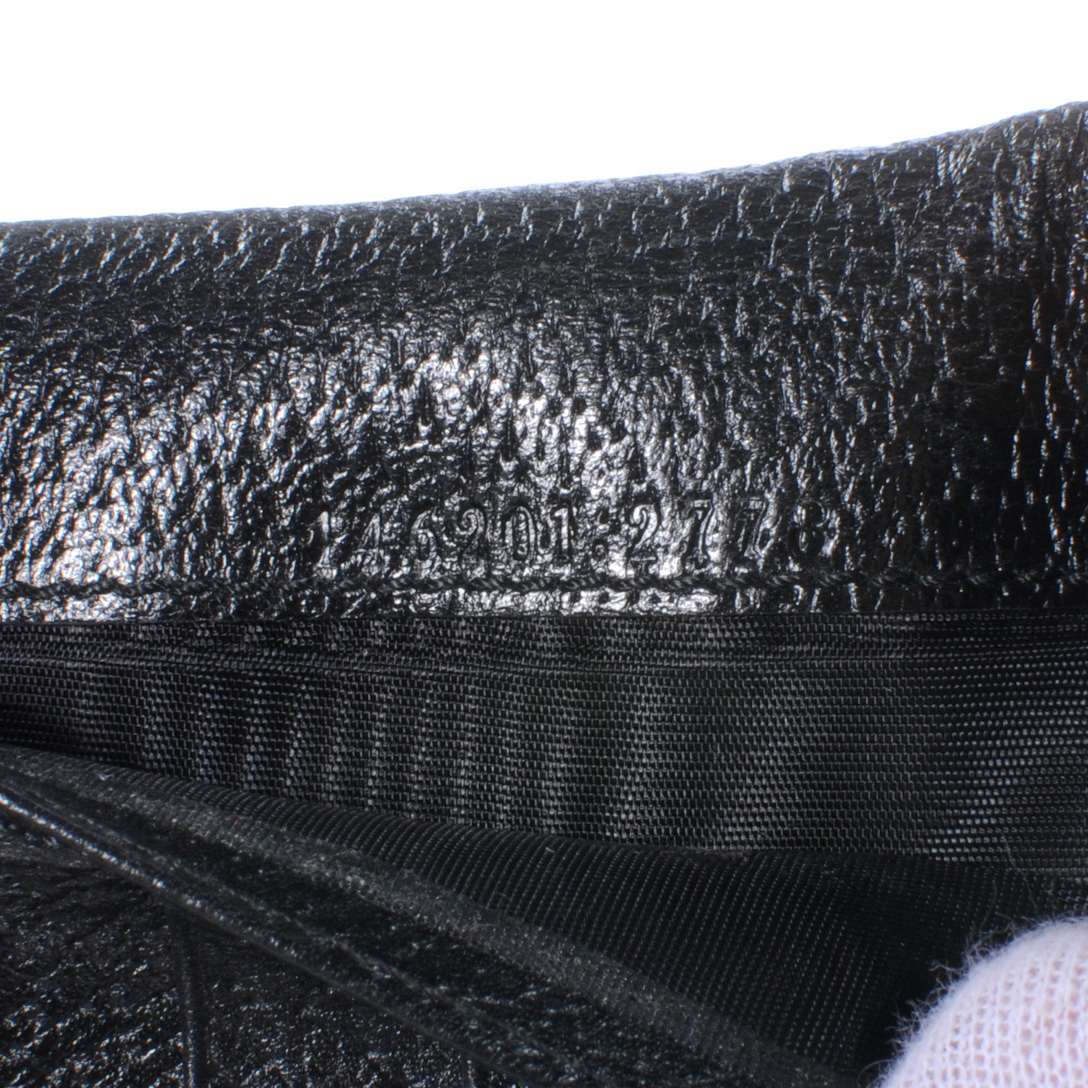 Gucci Horsebit Print Glam Continental Wallet Black 6 of 7