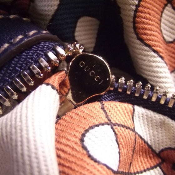 Gucci Guccissima Tote Navy 10 of 10