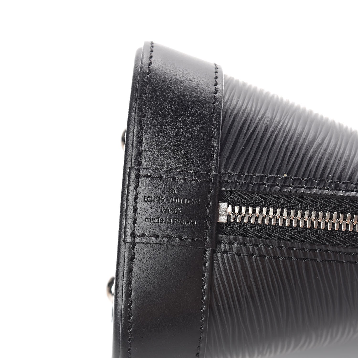 Louis Vuitton Epi Alma BB Black 6 of 9