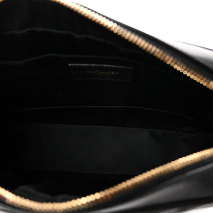 Saint Laurent Calfskin Matelasse Monogram Lou Camera Bag Black 5 of 10