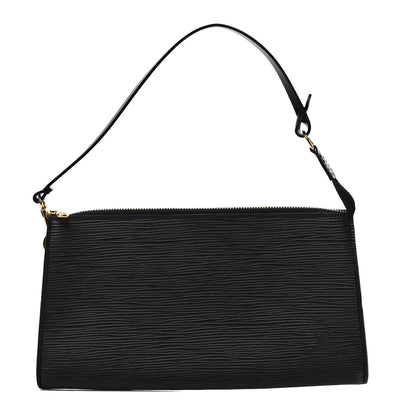 Louis Vuitton Epi Pochette Accessories 24 Black 1 of 8