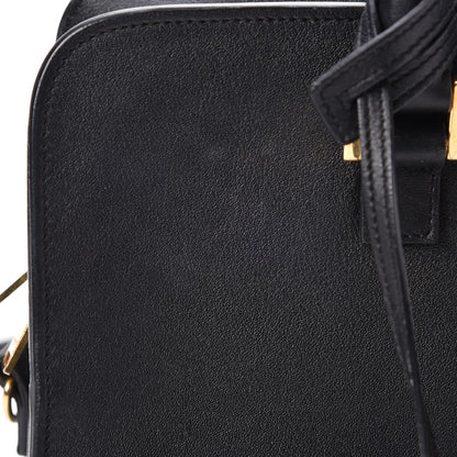 Saint Laurent Calfskin Small Monogram Cabas Black 15 of 15