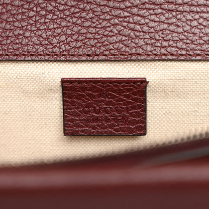 Gucci Dollar Calfskin Crystal Small Dionysus Shoulder Bag Vintage Bordeaux 6 of 14