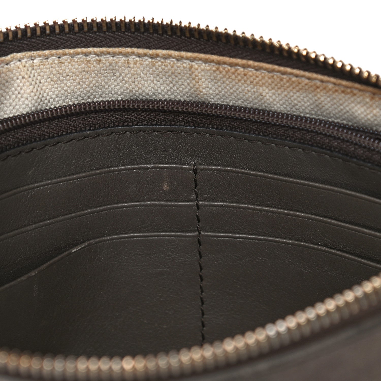 Gucci Pebbled Calfskin Soho Wristlet Brown 9 of 19