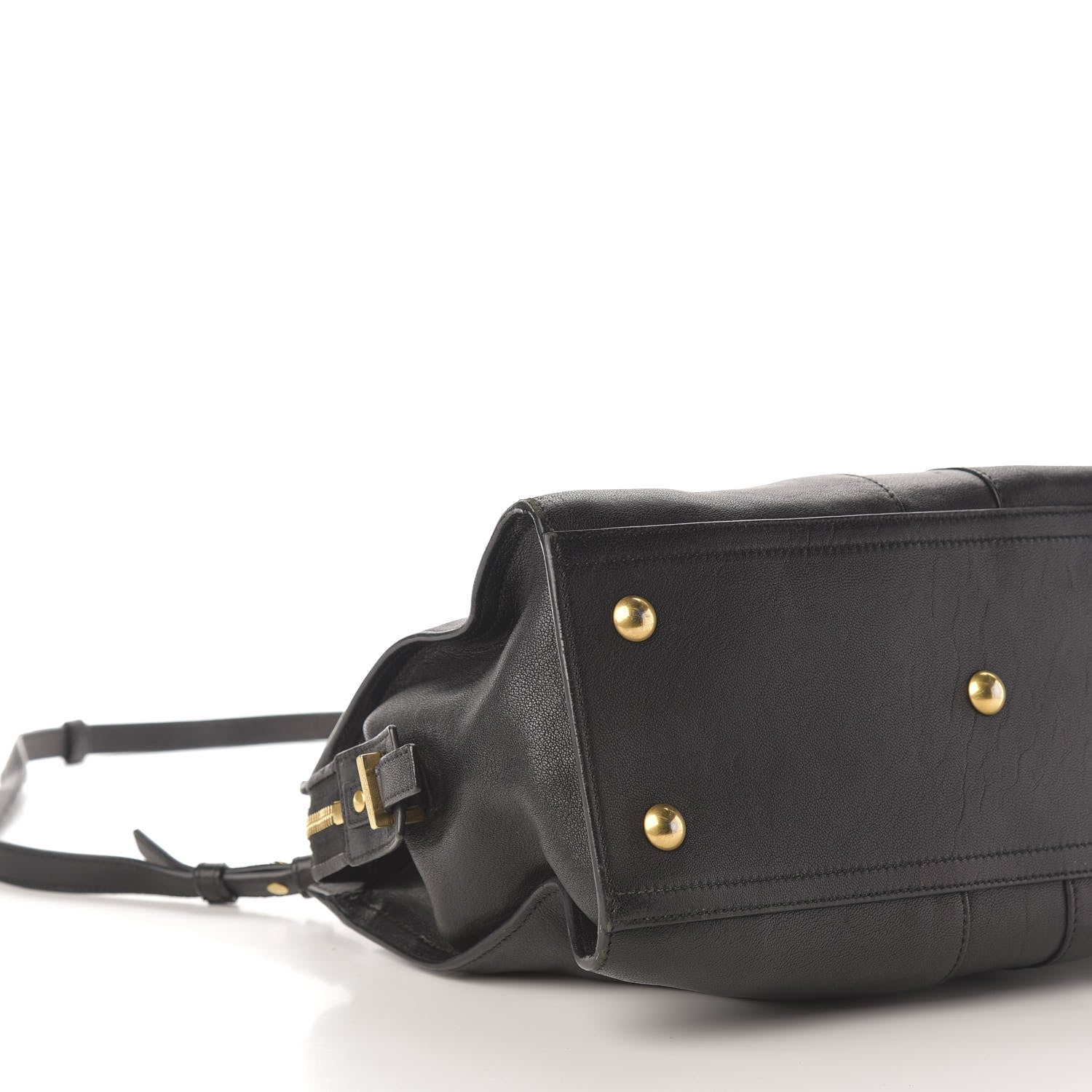 Saint Laurent Sheepskin Small Cabas ChYc Black 8 of 10