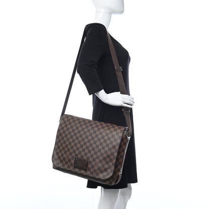 Louis Vuitton Damier Ebene Brooklyn GM 2 of 9