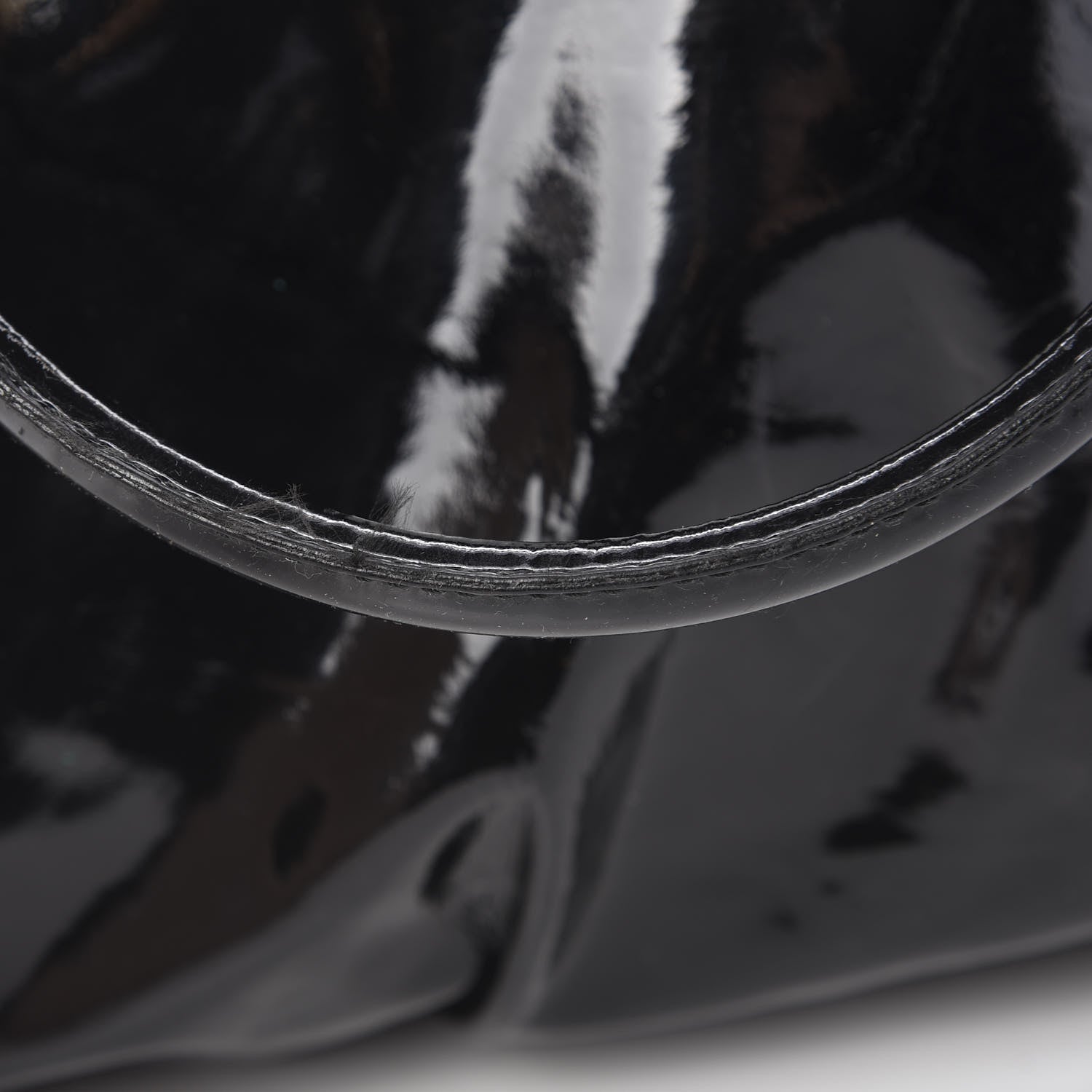 Gucci Patent Large D Ring Tote Black 12 of 12