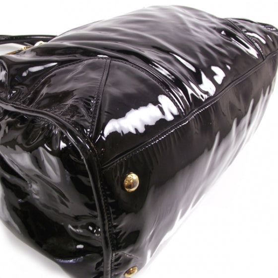 Prada Patent Zip Pocket Large Tote 5 of 10