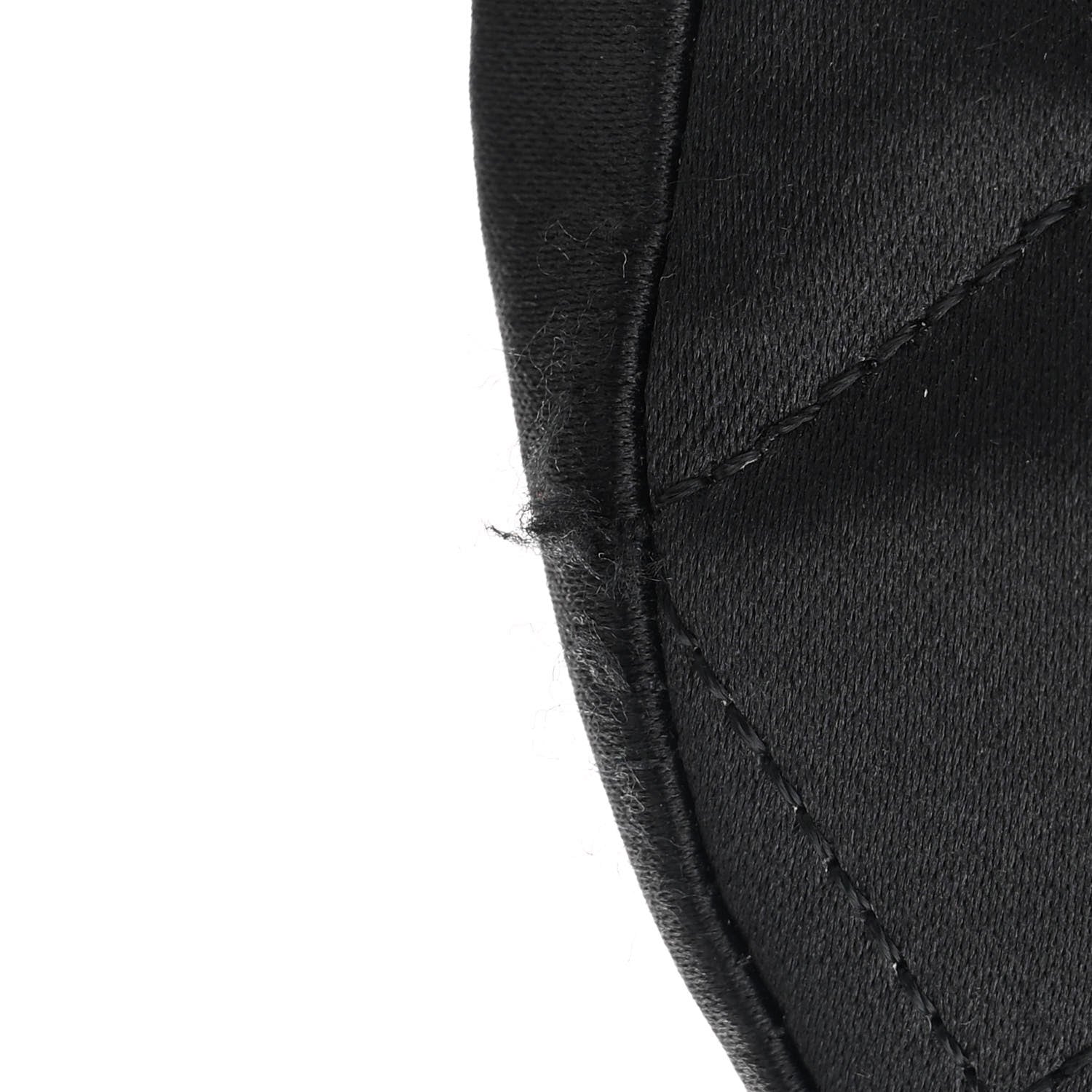 Chanel Satin Quilted Half Moon Flap Black 13 of 14