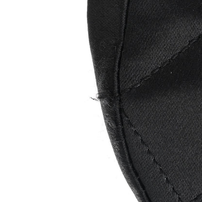 Chanel Satin Quilted Half Moon Flap Black 13 of 14