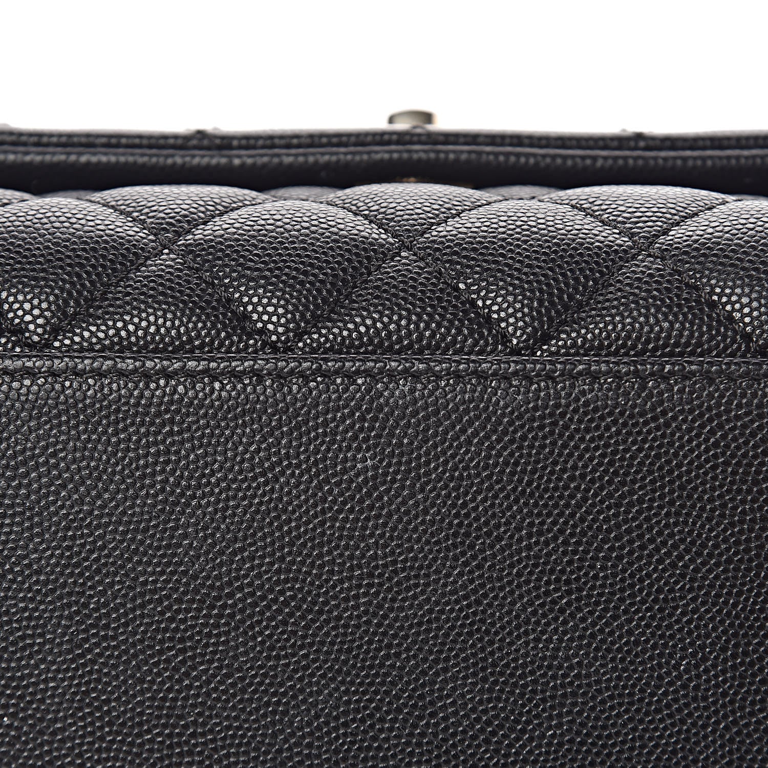 Chanel Caviar Quilted Mini Coco Handle Flap Black 12 of 13