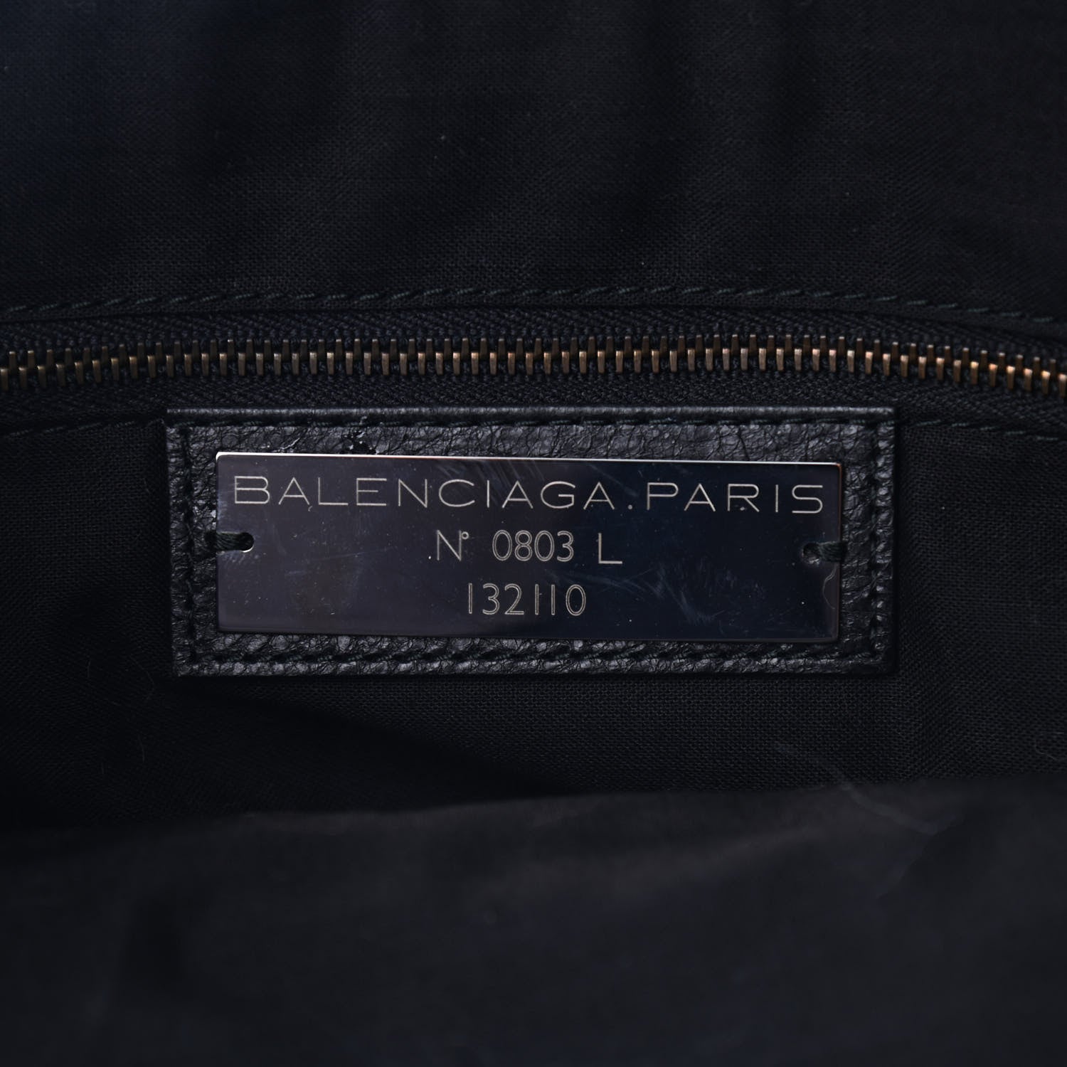 Balenciaga Agneau Classic Hardware Work Black 6 of 8