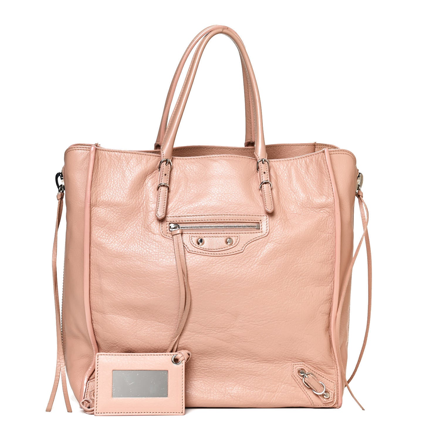 Balenciaga Veau Papier A5 Zip Around Tote Beige Desert 1 of 16
