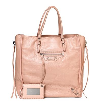 Balenciaga Veau Papier A5 Zip Around Tote Beige Desert 1 of 16