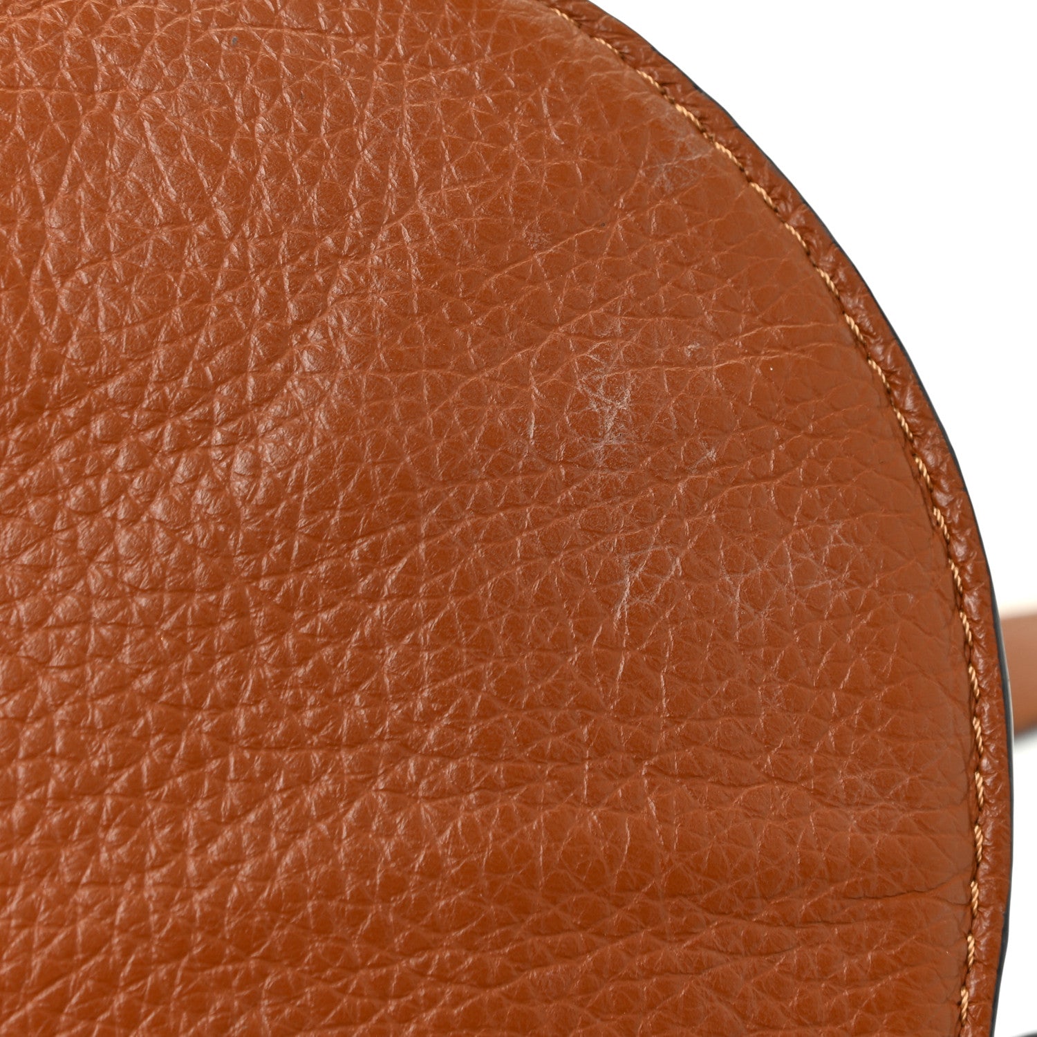 Chloe Calfskin Mini Marcie Round Crossbody Bag Tan 13 of 18