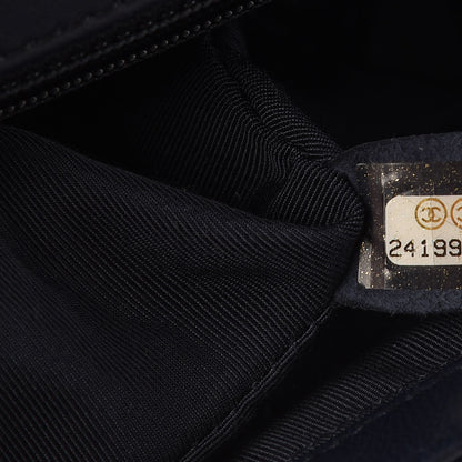 Chanel Lambskin Quilted New Medium Boy Flap Dark Navy 9 of 10