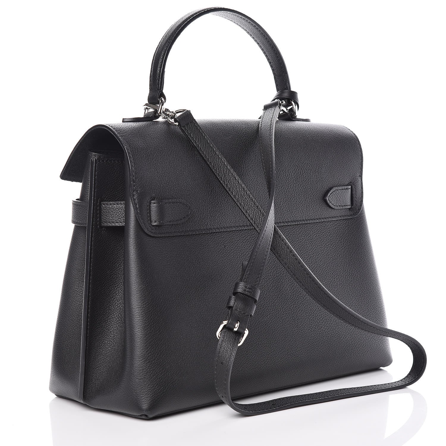 Louis Vuitton Soft Calfskin Lockme Ever Black 3 of 14