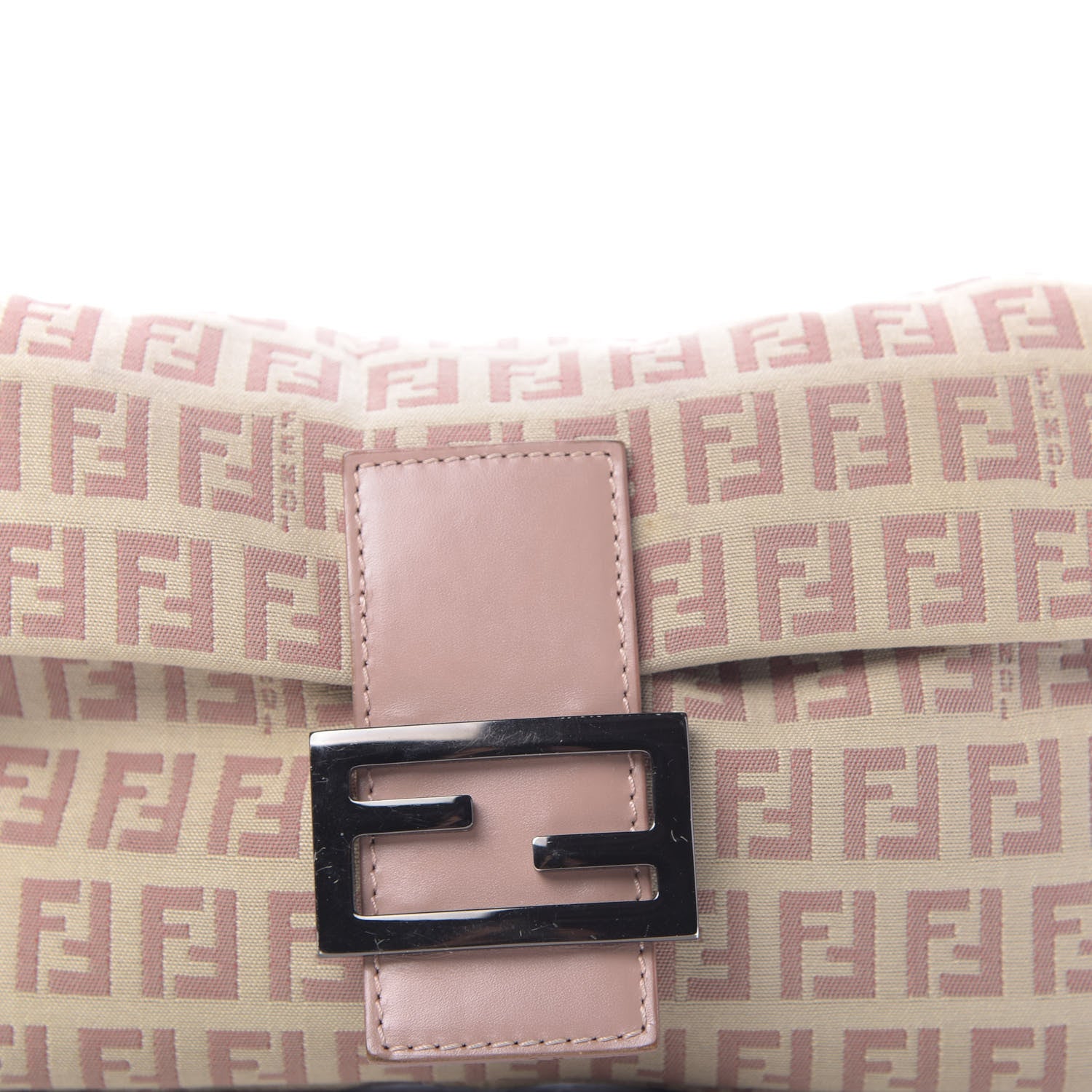 Fendi Zucchino Mini Mama Baguette Pink 12 of 13