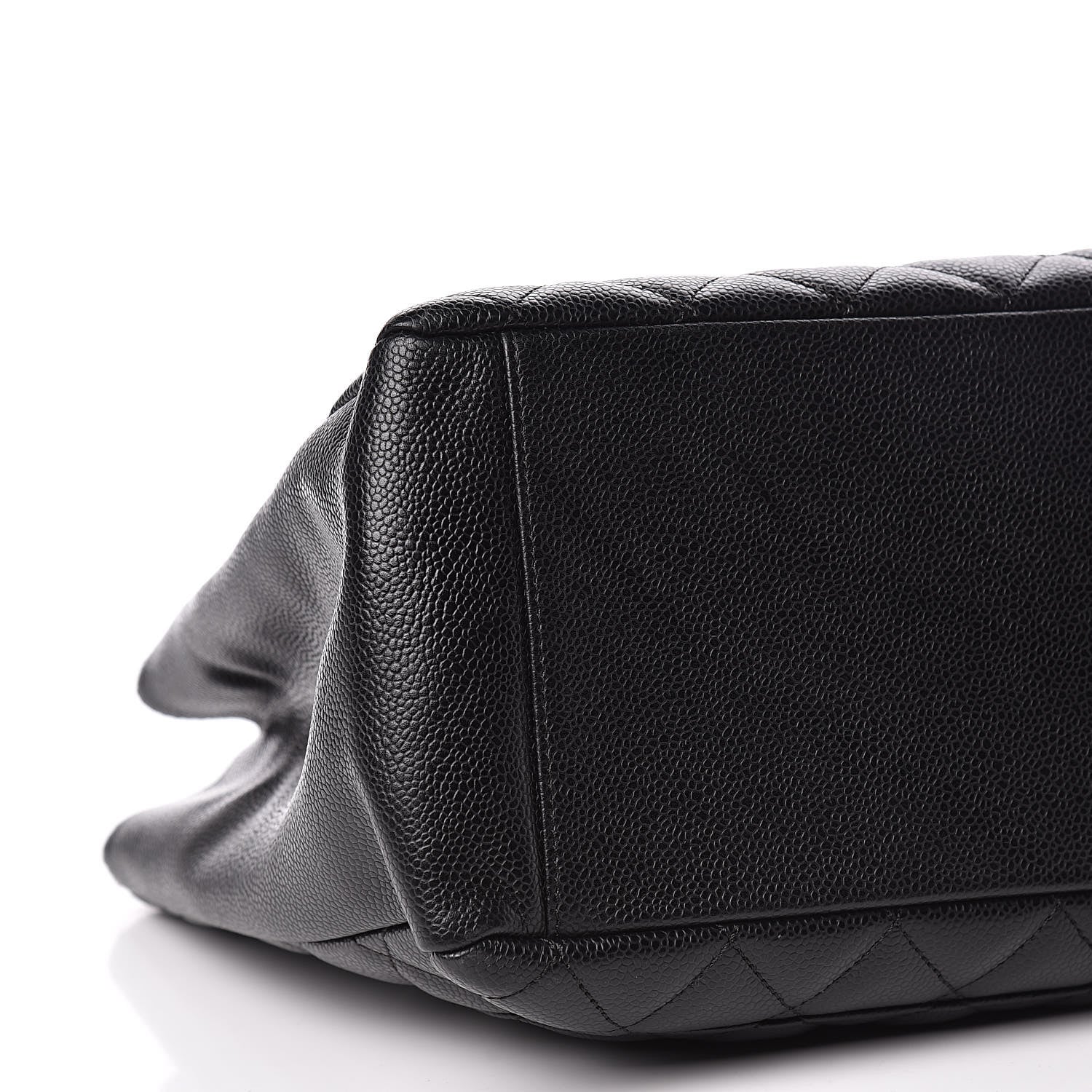 Chanel Caviar Quilted Grand Shopping Tote GST Black 5 of 10