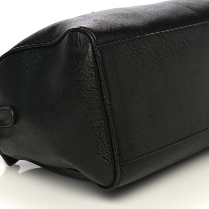 Versace Saffiano Calfskin Palazzo Duffle Bag Black 11 of 19