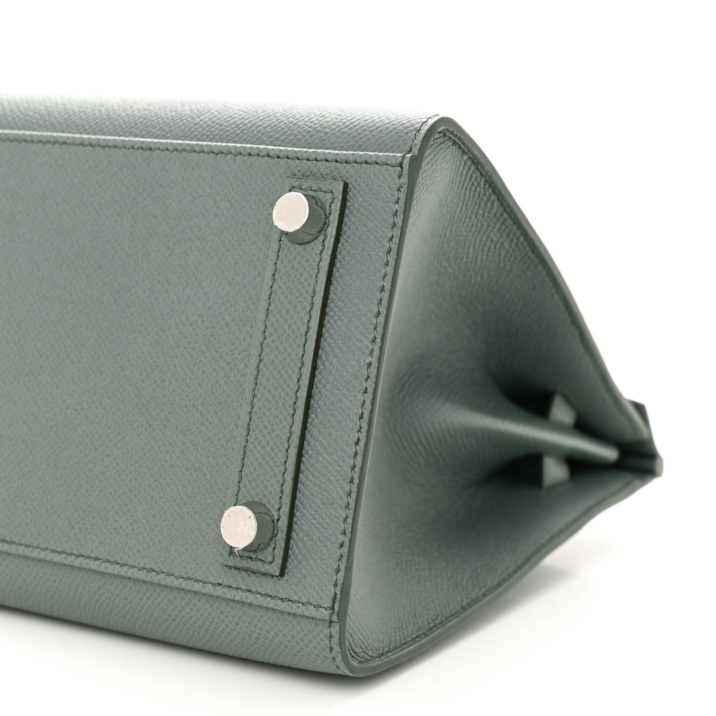 Epsom Birkin Sellier 25 Vert Amande