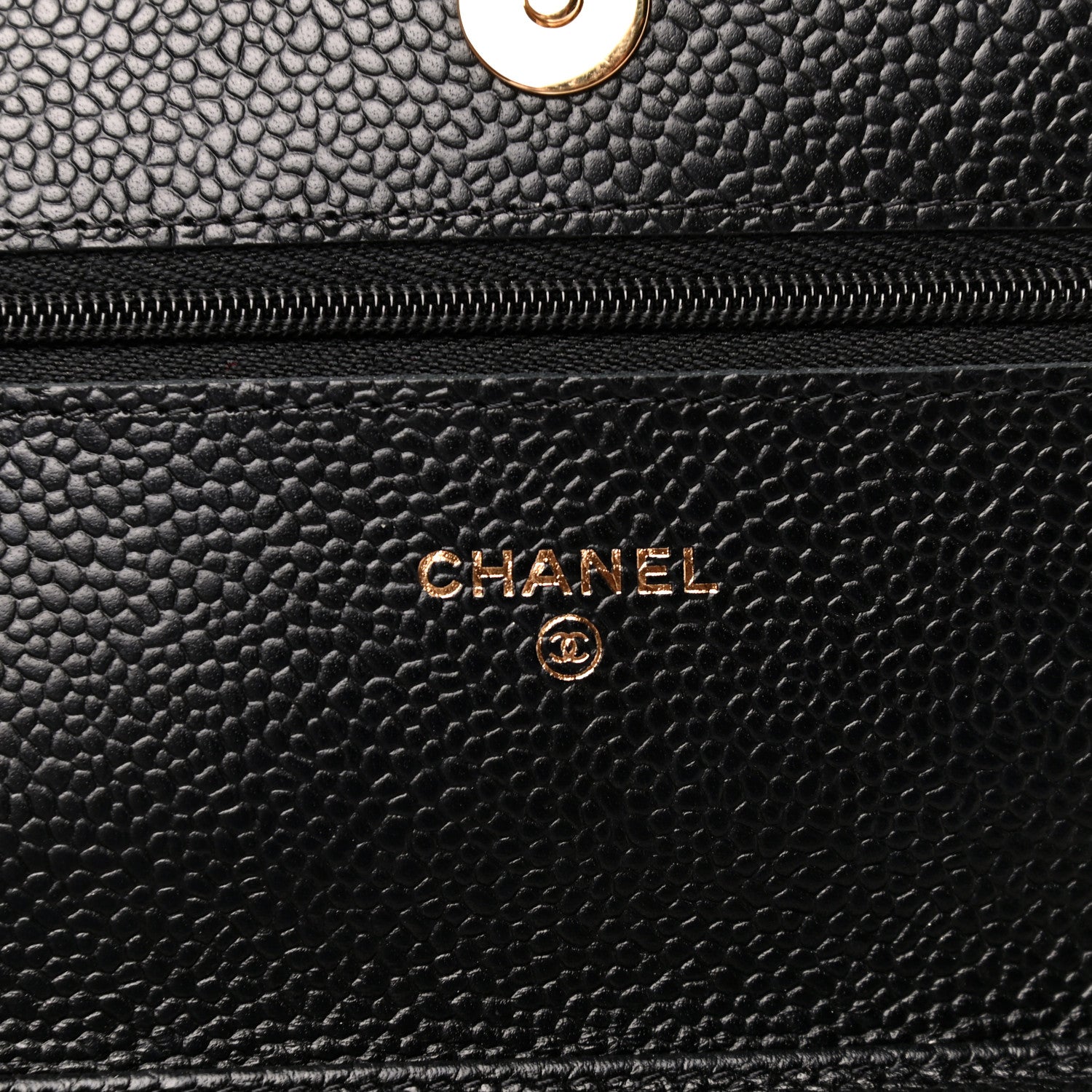Chanel Caviar Quilted Wallet On Chain WOC Black 6 of 11