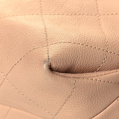 Chanel Grained Calfskin Stitched Small Braided With Style Flap Beige 12 of 14