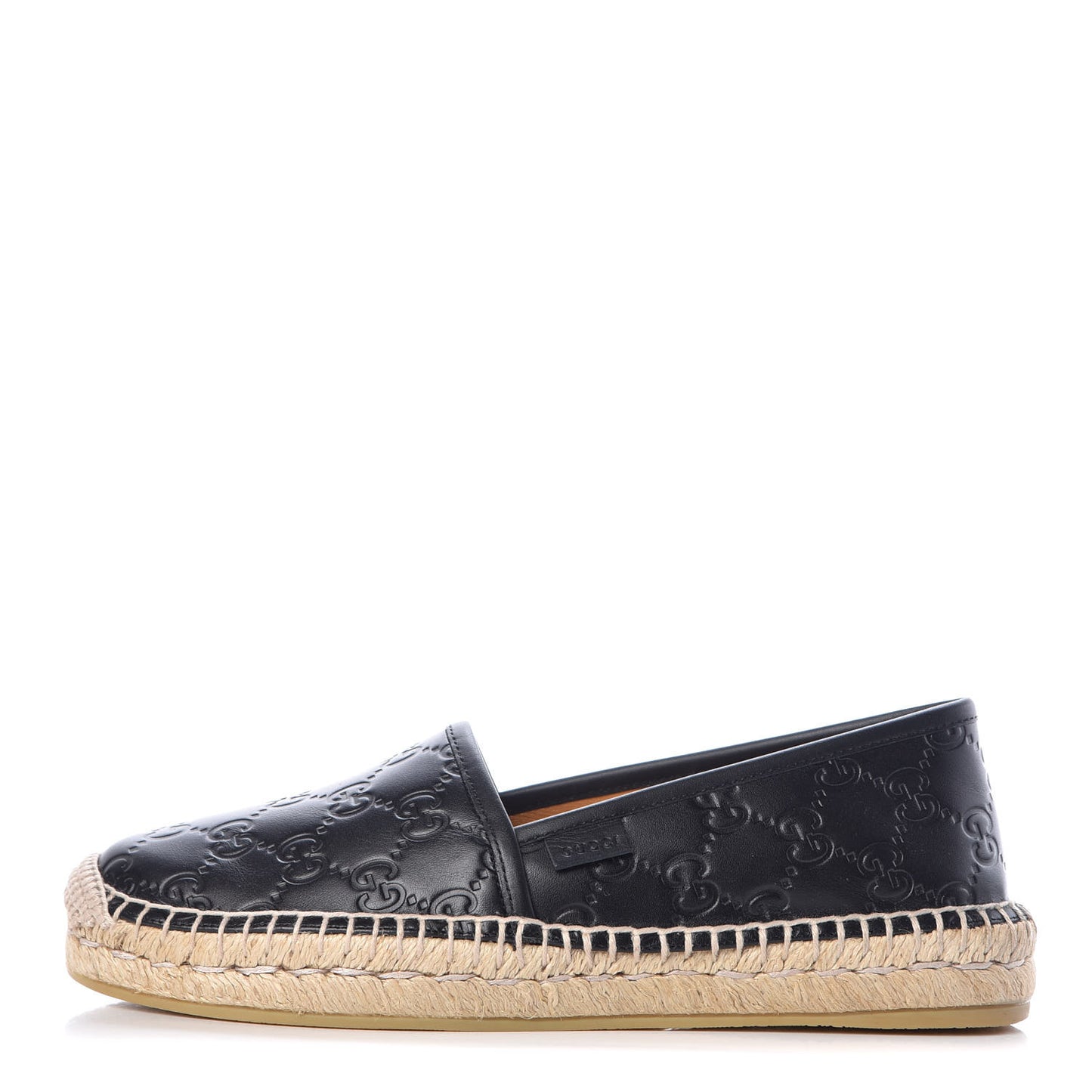 Guccissima Signature Espadrilles 37 Black