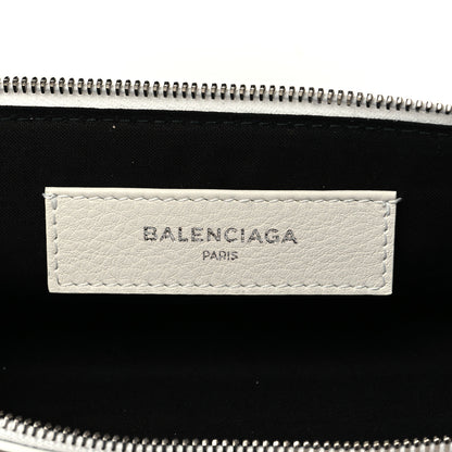 Balenciaga Calfskin Logo Everyday Second Bag White 6 of 10
