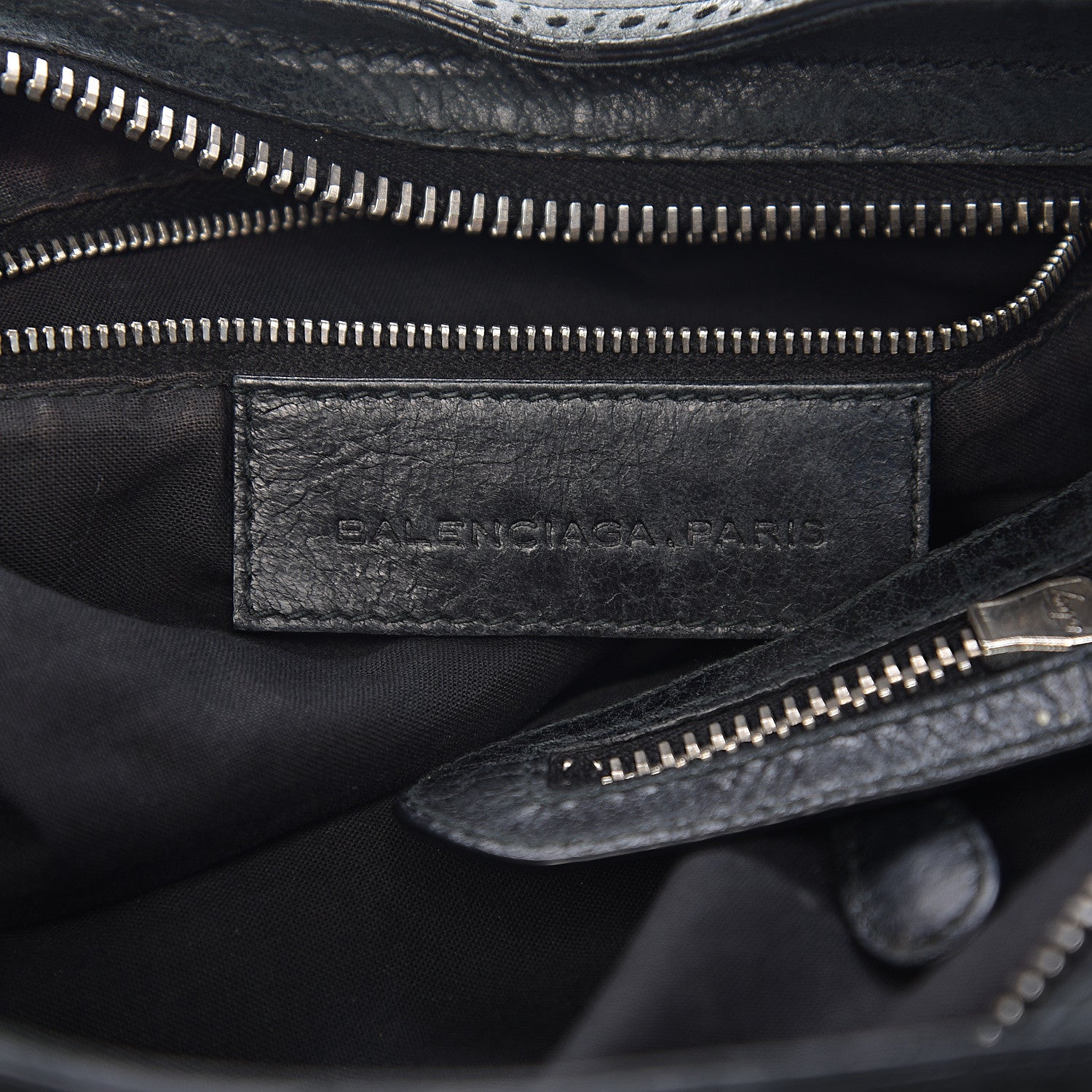 Balenciaga Agneau Giant Brogues Hardware City Anthracite 5 of 11