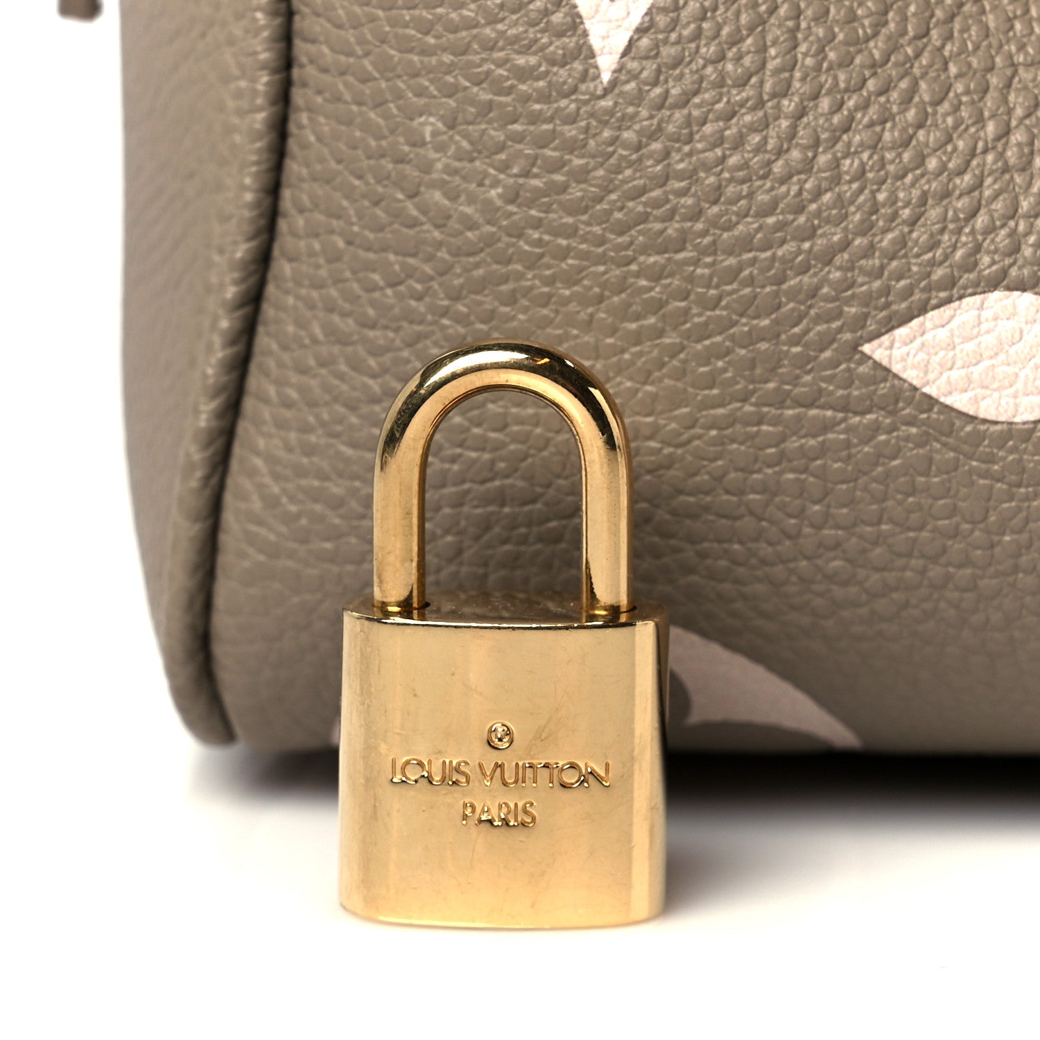 Louis Vuitton Empreinte Monogram Giant Speedy Bandouliere 20 Creme Beige 7 of 11