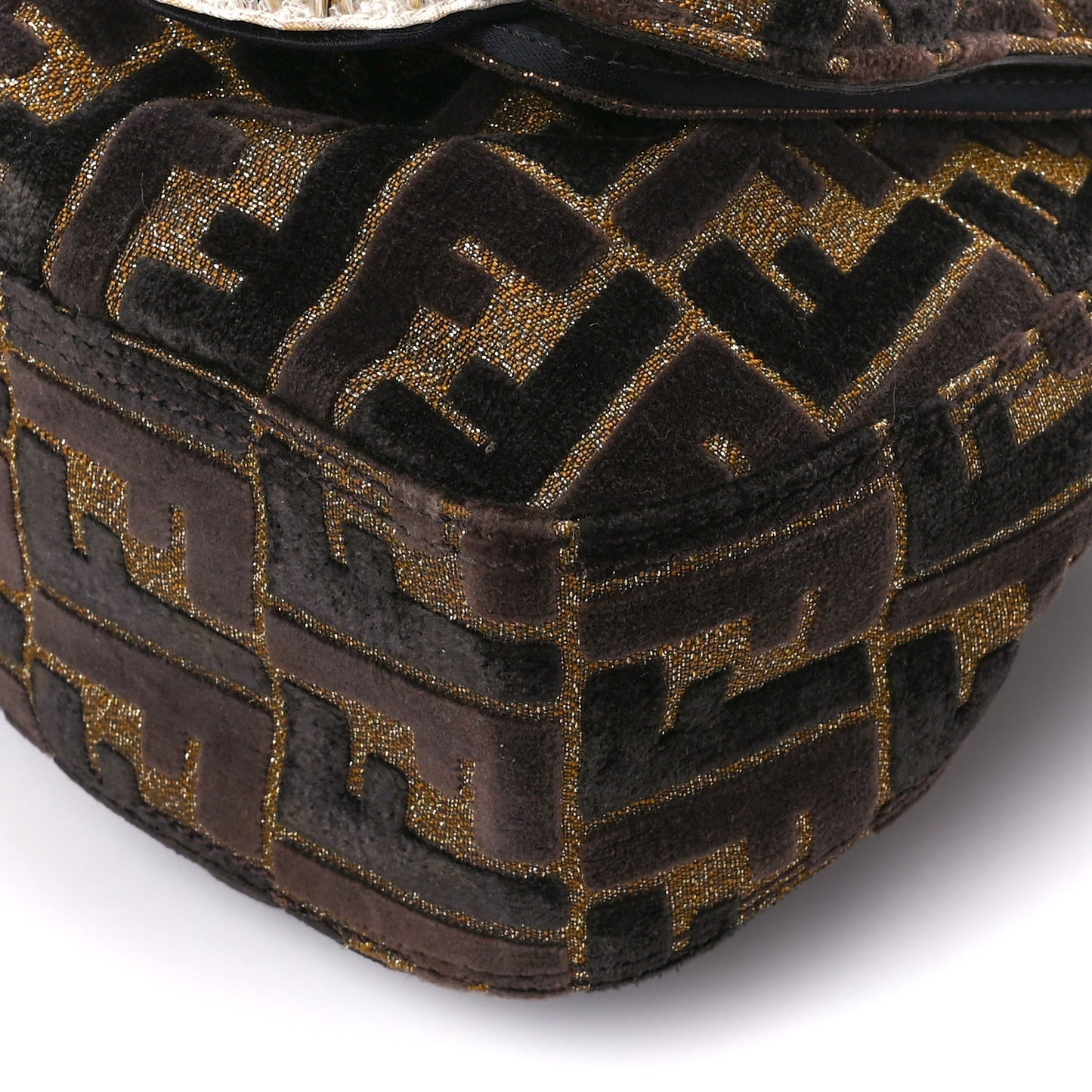 Velvet FF Beaded Embellished B Bag Multcolor