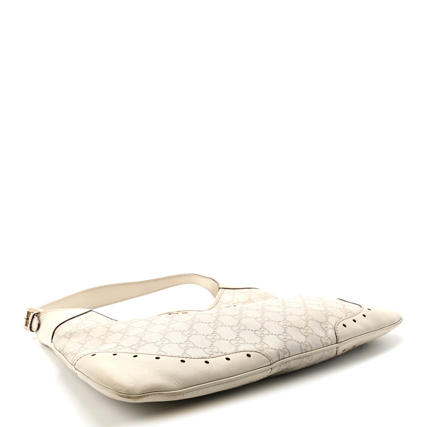 Guccissima Punch Hobo Off White