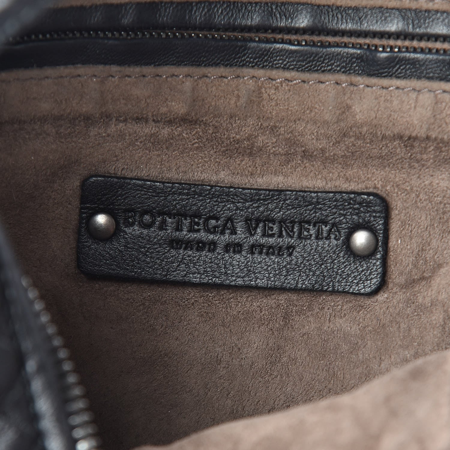 Bottega Veneta Nappa Intrecciato Nodini Bag Black 6 of 10