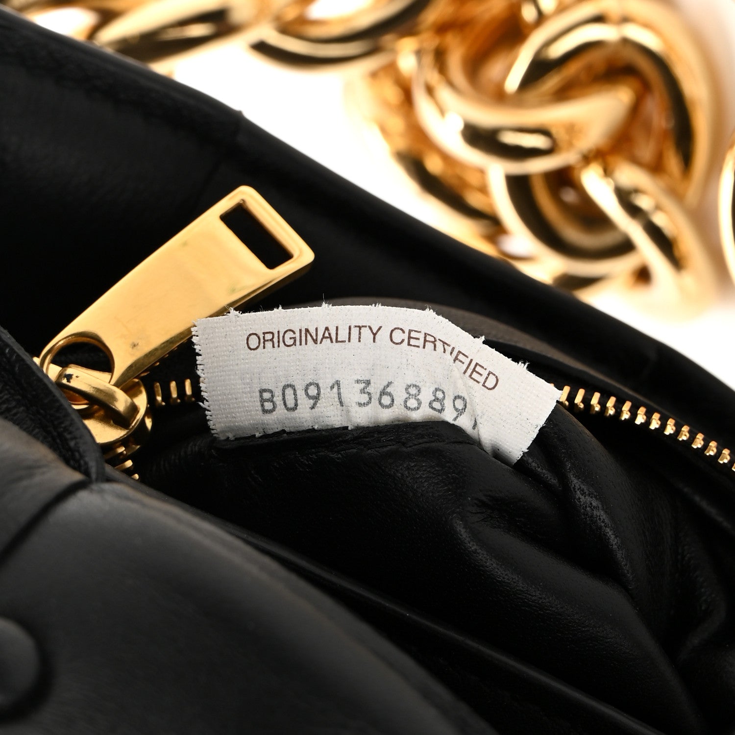 Bottega Veneta Lambskin Maxi Intreccio Padded Chain Cassette Crossbody Bag Black 7 of 10