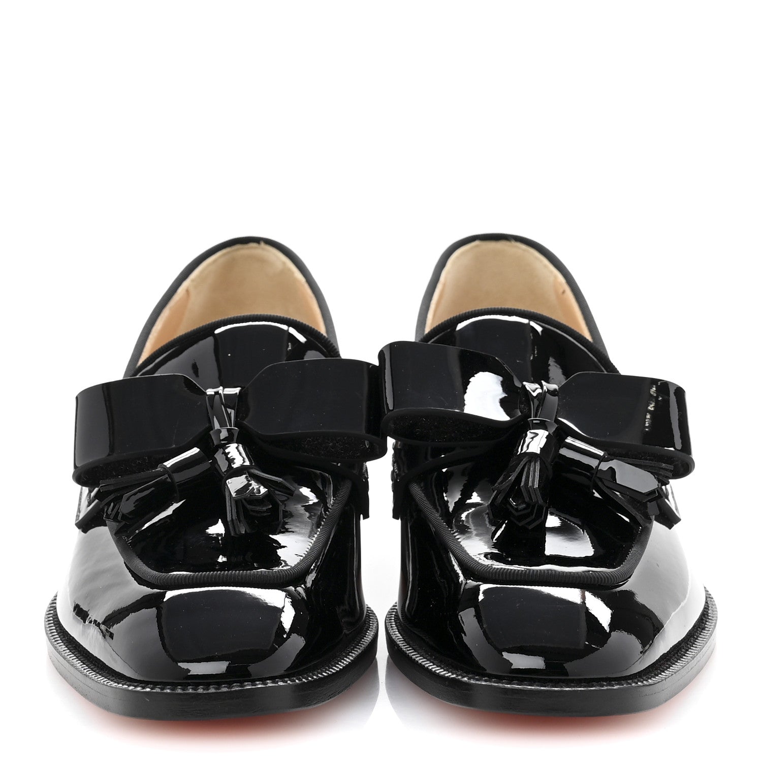 Christian Louboutin Patent Carmela Loafers 36.5 Black 3 of 11