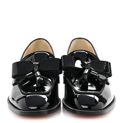 Christian Louboutin Patent Carmela Loafers 36.5 Black 3 of 11
