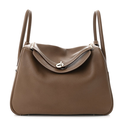 Hermes Taurillon Clemence Lindy 34 Etoupe 1 of 11