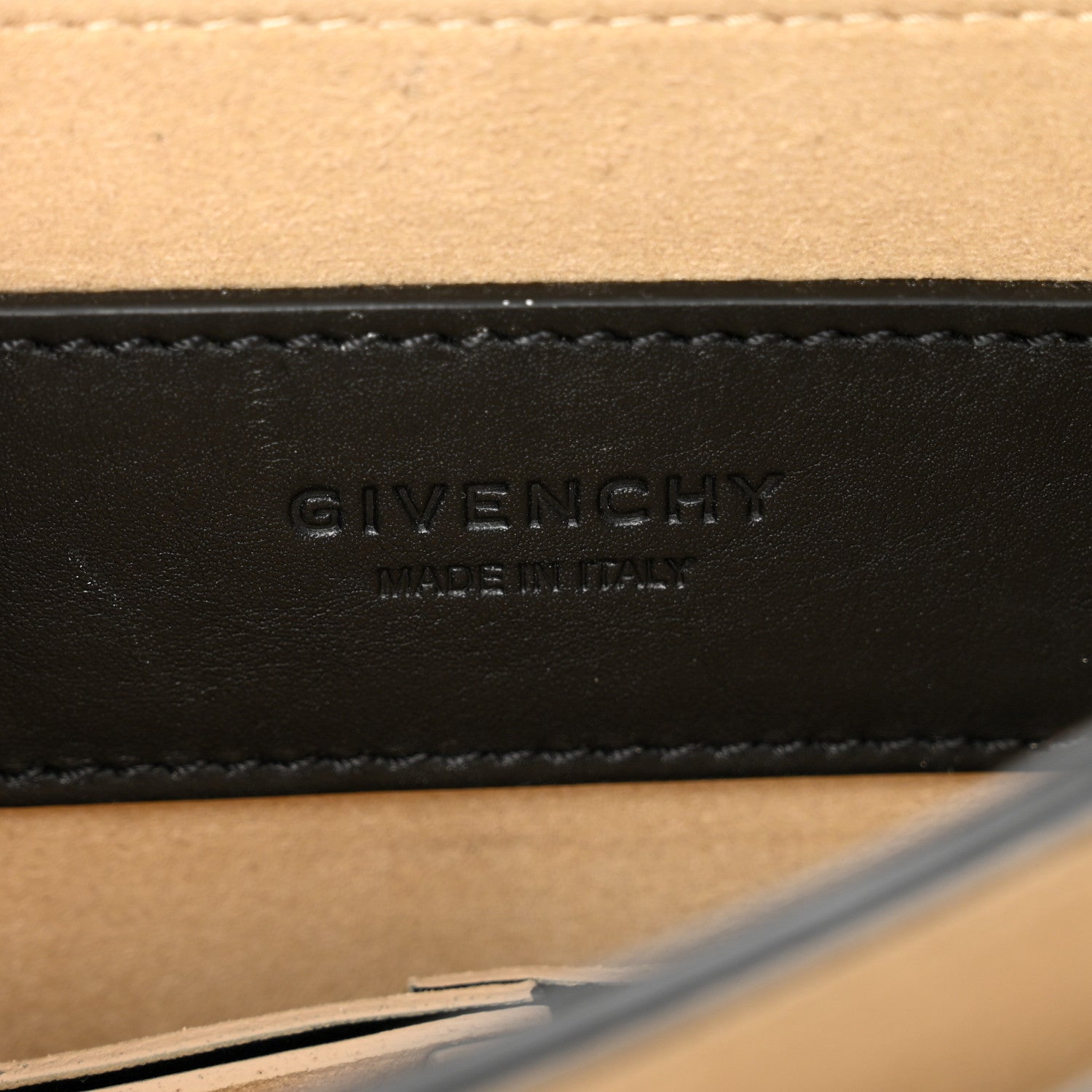 Givenchy Calfskin Python Embossed Medium Whip Top Handle Crossbody Black White 6 of 9