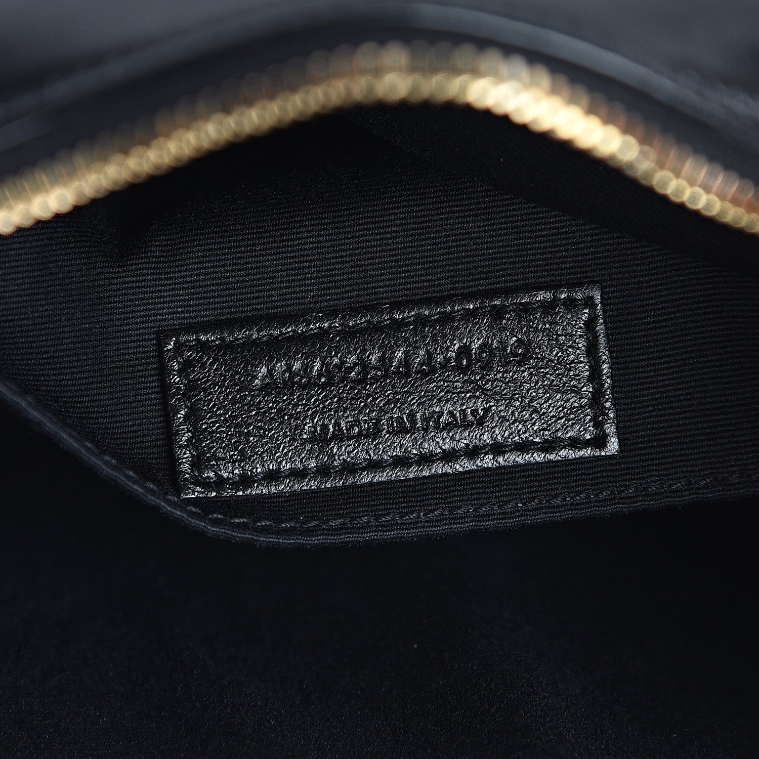 Saint Laurent Calfskin Matelasse Monogram Lou Camera Bag Black 6 of 9