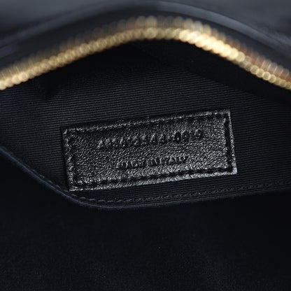 Saint Laurent Calfskin Matelasse Monogram Lou Camera Bag Black 6 of 9