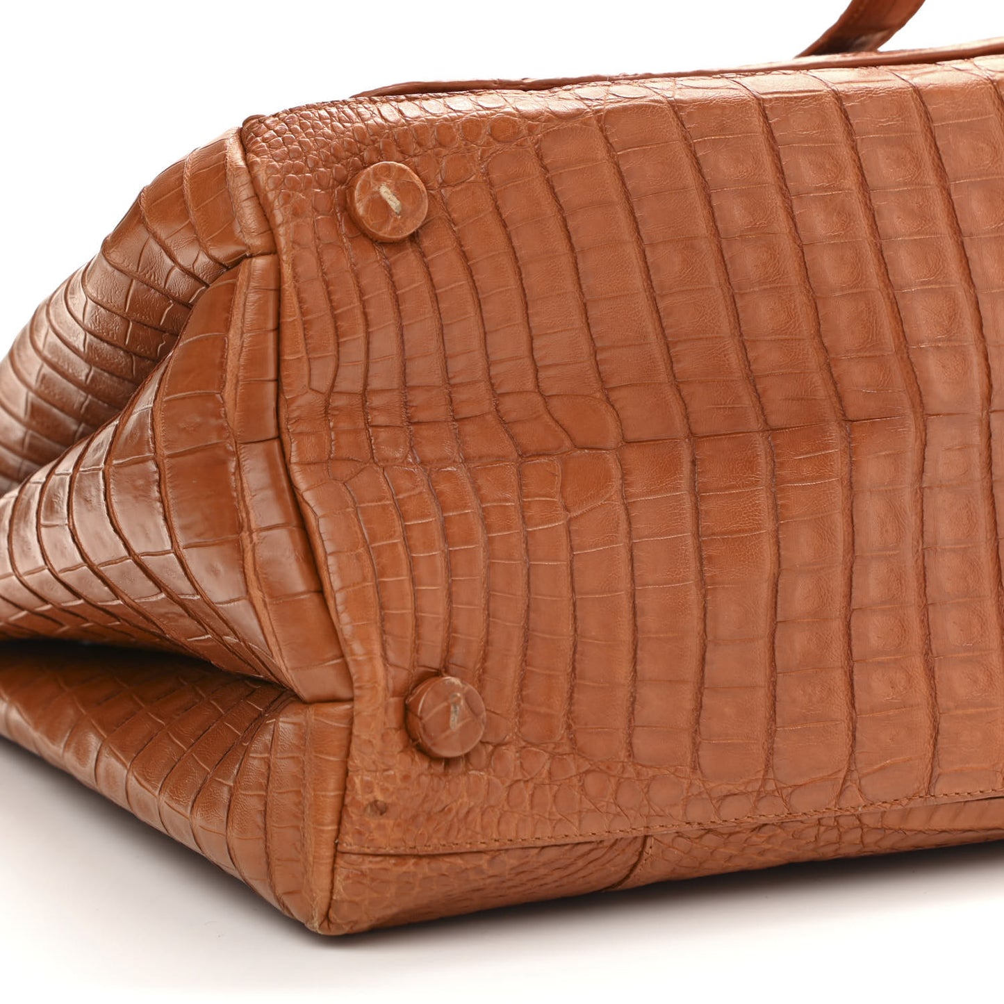 Crocodile Tote Brown