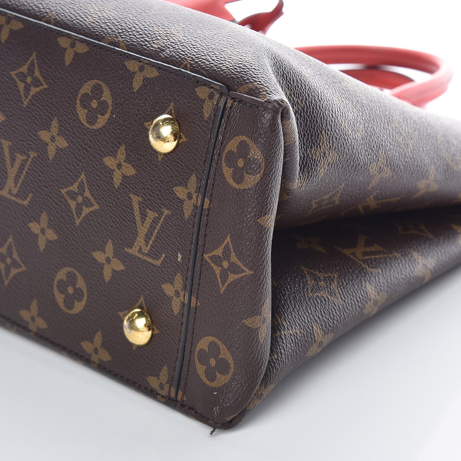 Louis Vuitton Monogram Flower Tote Coquelicot 10 of 12