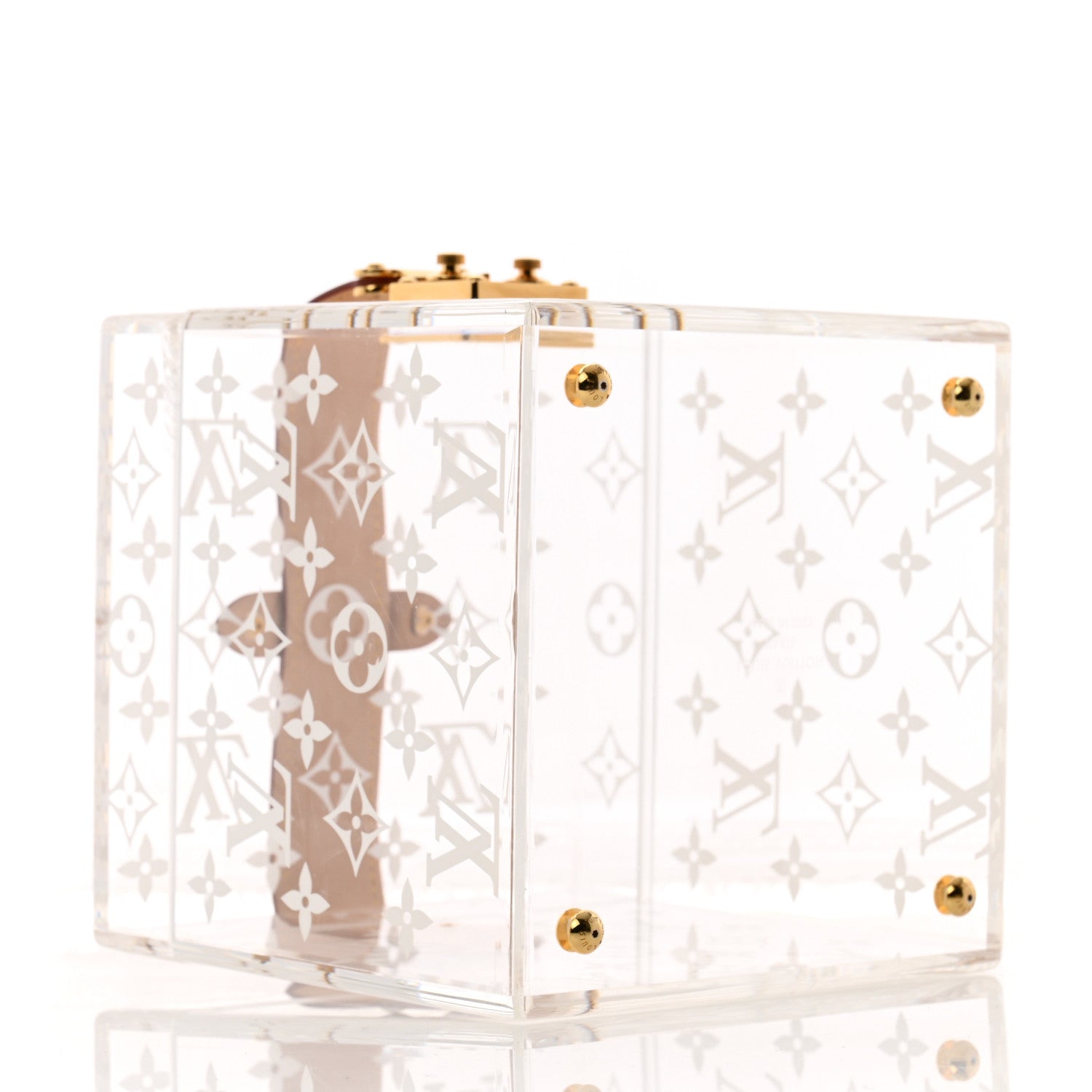 Louis Vuitton Transparent Plexiglass Cube Scott Box 4 of 8