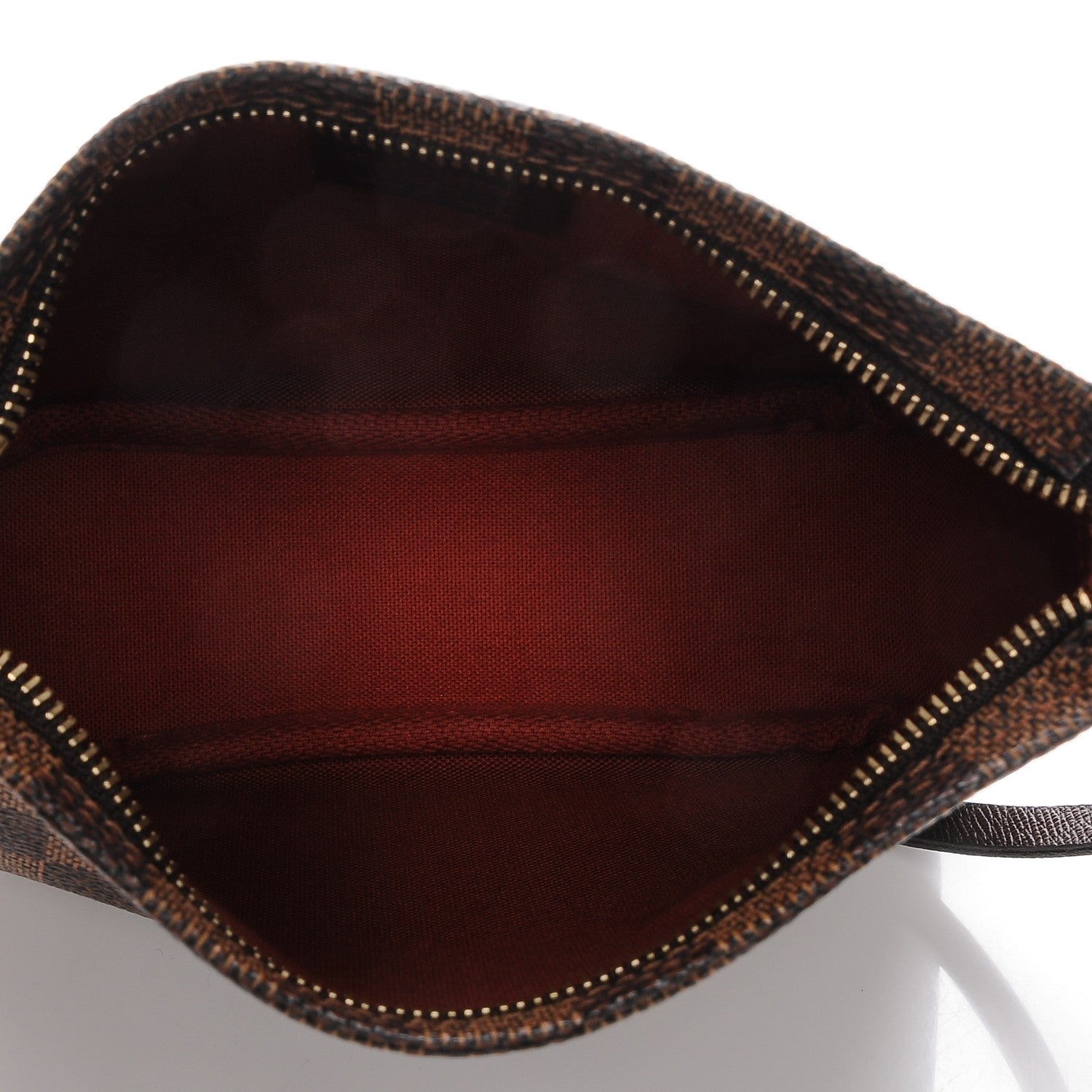 Louis Vuitton Damier Ebene Trousse Make Up Bag Pochette 5 of 7
