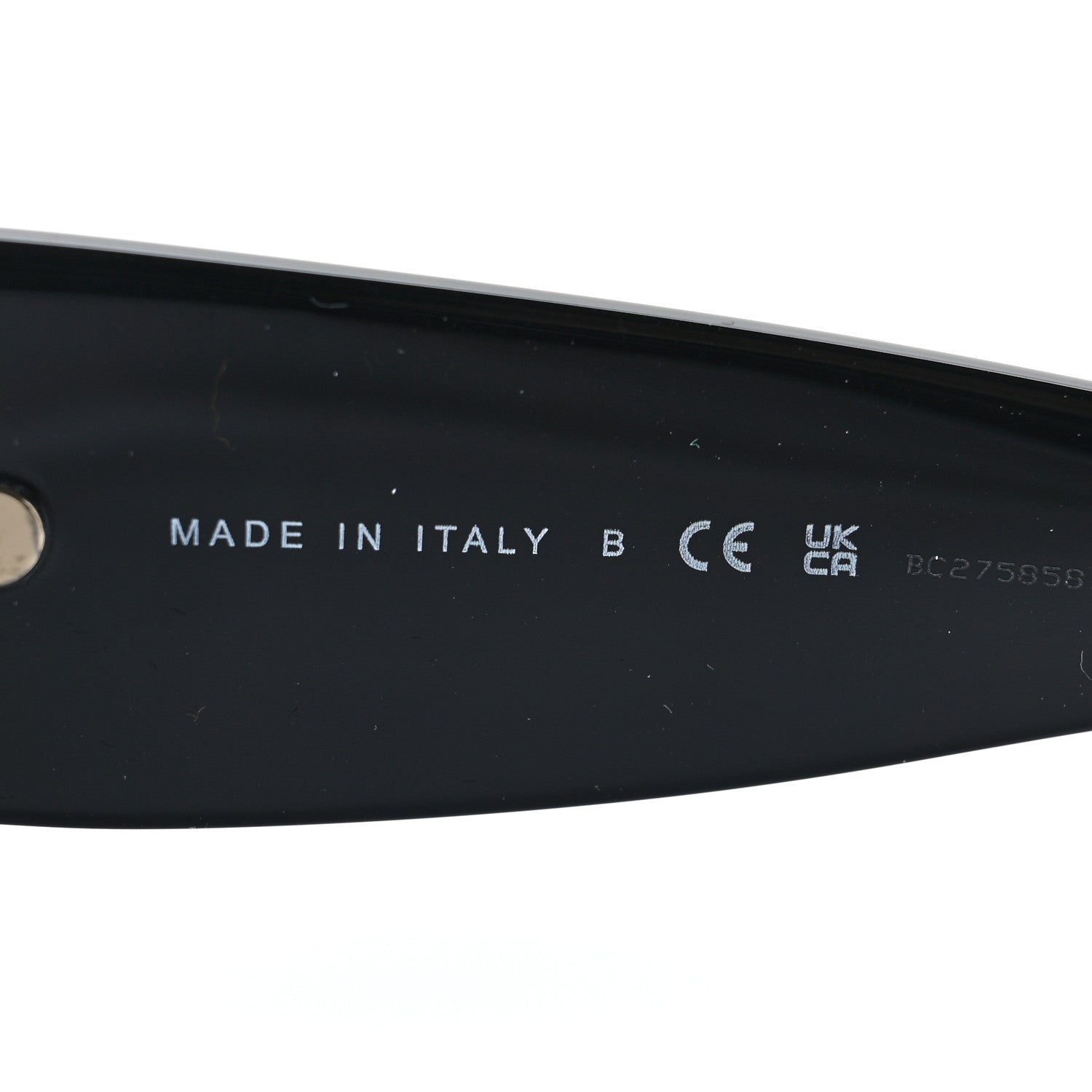 Chanel Acetate Rectangle Sunglasses 5435 Black 5 of 7
