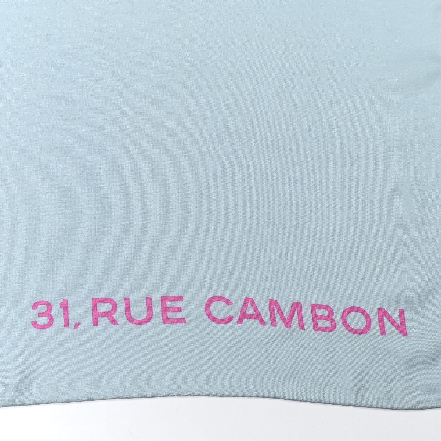 Silk CC Square Scarf Grey Pink