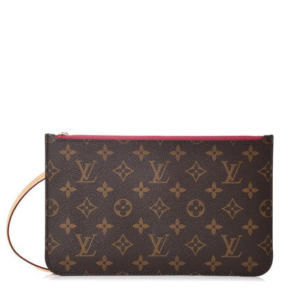 Louis Vuitton Monogram Neverfull MM GM Pochette Pivoine 1 of 7