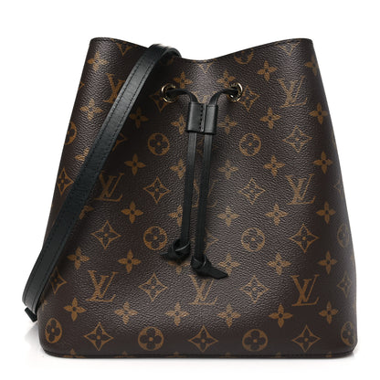 Louis Vuitton Monogram Neonoe MM Black 1 of 9