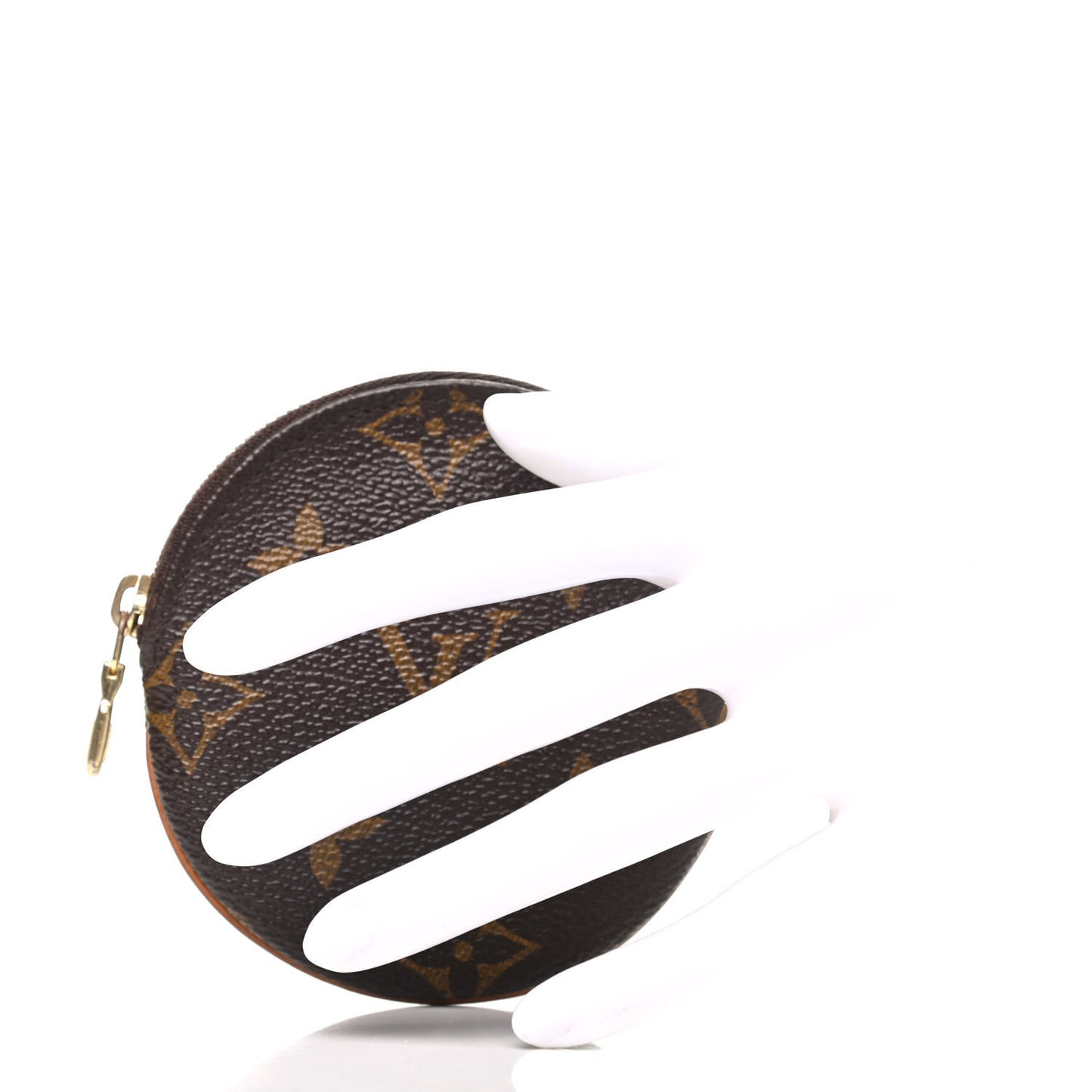 Monogram Round Coin Purse